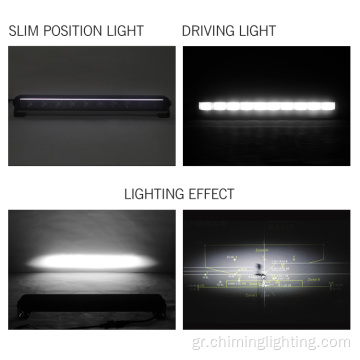 12 &quot;22&quot; 32 &quot;42&quot; 52 &quot;ίντσες LED Off-Road Light Bar Μονή σειράς LED LED Bars Super Bright Car Word LED Light Bars